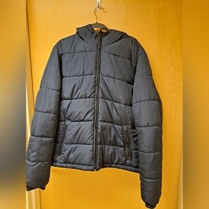 Black winter jacket